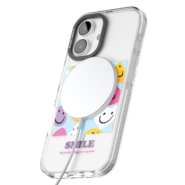 iPhone 16 Pro Max A Smile Black Impact Phone Case