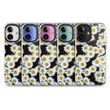 iPhone 16 Pro Max Daisies - Real Floral Photographs Black Impact Phone Case