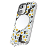 iPhone 16 Pro Max Daisies - Real Floral Photographs Black Impact Phone Case