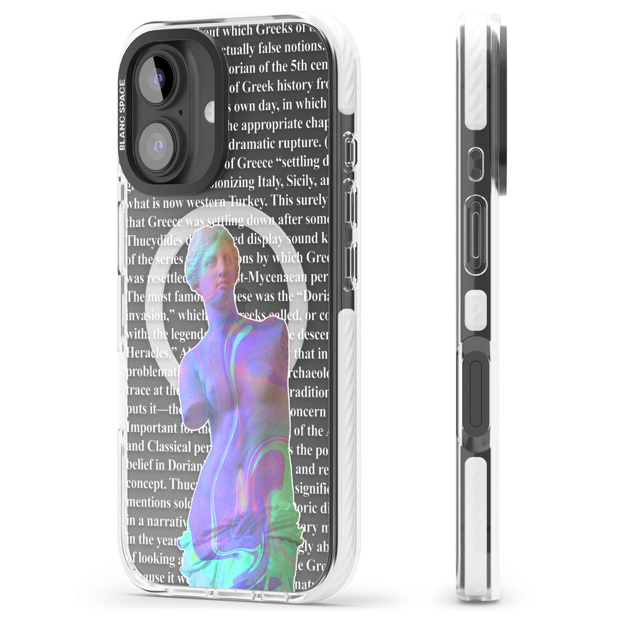 iPhone 16 Iridescent De Milo Clear Impact Phone Case