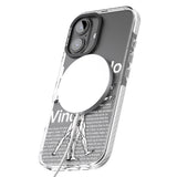 iPhone 16 Pro Max Vitruvian Man Black Impact Phone Case