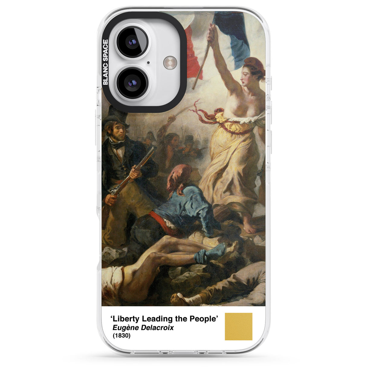 iPhone 16 Pro Max Liberty Leading the People Black Impact Phone Case