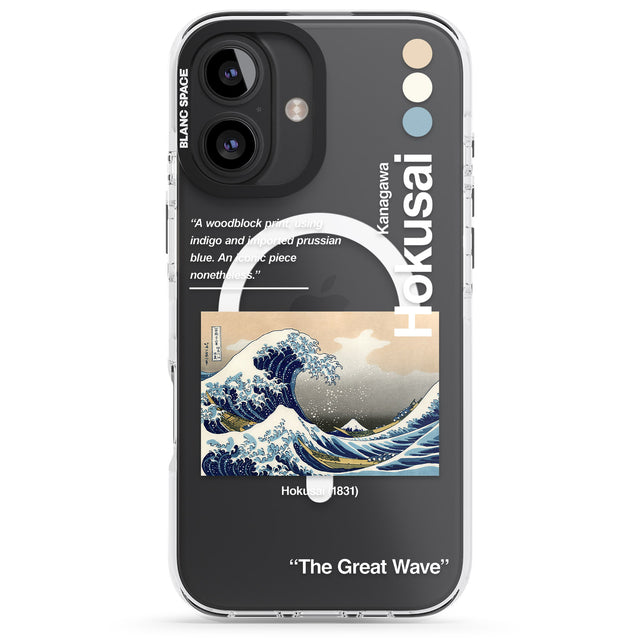 iPhone 16 Pro Max The Great Wave Black Impact Phone Case