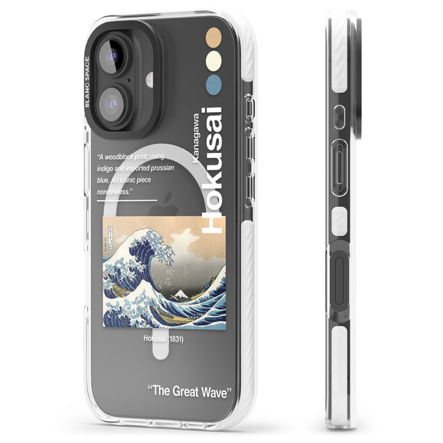 iPhone 16 Pro Max The Great Wave Black Impact Phone Case