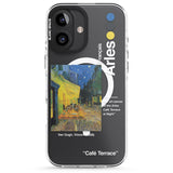 iPhone 16 Pro Max Cafe Terrace at Night Black Impact Phone Case