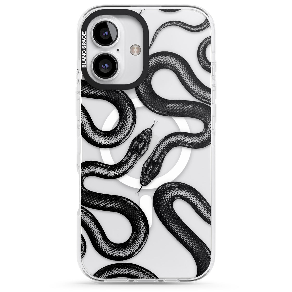 iPhone 16 Pro Max Black Kingsnake Black Impact Phone Case