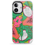 iPhone 16 Pro Max Psychedelic Salad Black Impact Phone Case