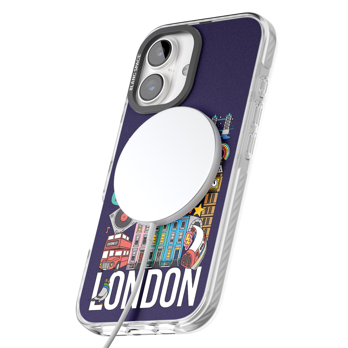 iPhone 16 Pro Max London Calling Black Impact Phone Case