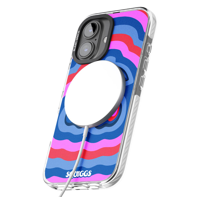 iPhone 16 Pro Max Cherry Rainbow Black Impact Phone Case