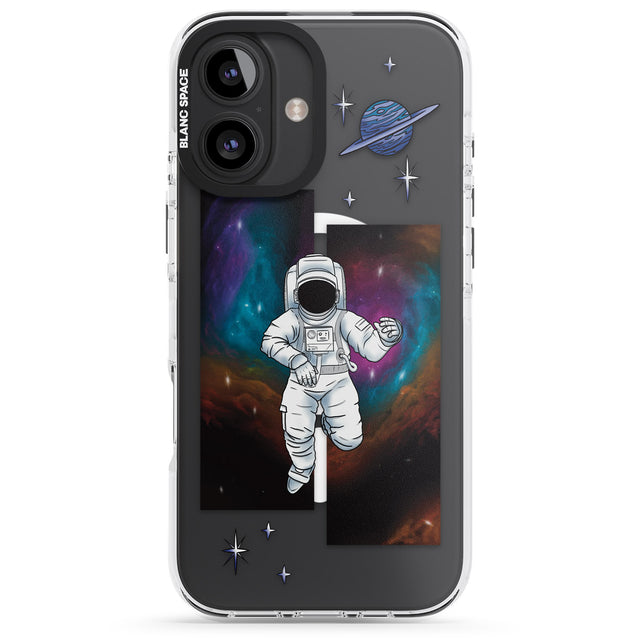 iPhone 16 Pro Max Escape The Nebula Black Impact Phone Case