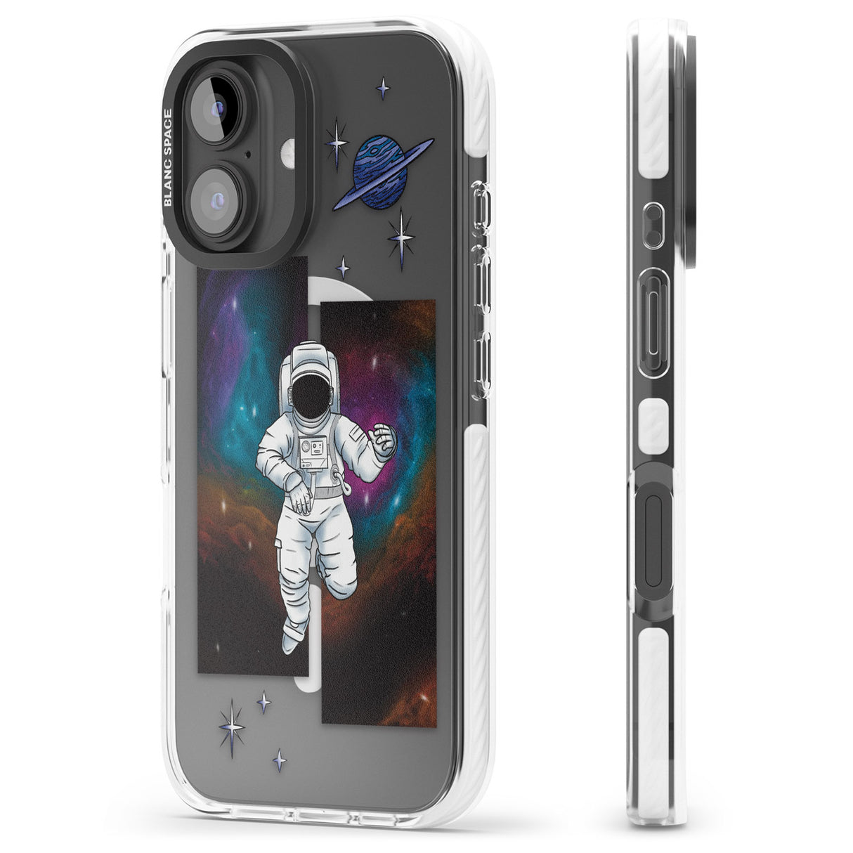 iPhone 16 Pro Max Escape The Nebula Black Impact Phone Case