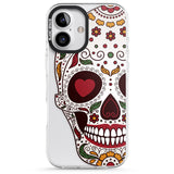 iPhone 16 Pro Max Autumn Sugar Skull Black Impact Phone Case