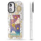 iPhone 16 Pro Max Celestial Zodiac - Sagittarius Black Impact Phone Case + Magsafe