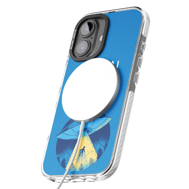 iPhone 16 Pro Max Get in Loser UFO Black Impact Phone Case