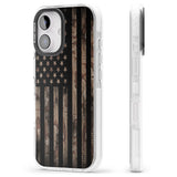 iPhone 16 Pro Max Desert Camo US Flag Black Impact Phone Case