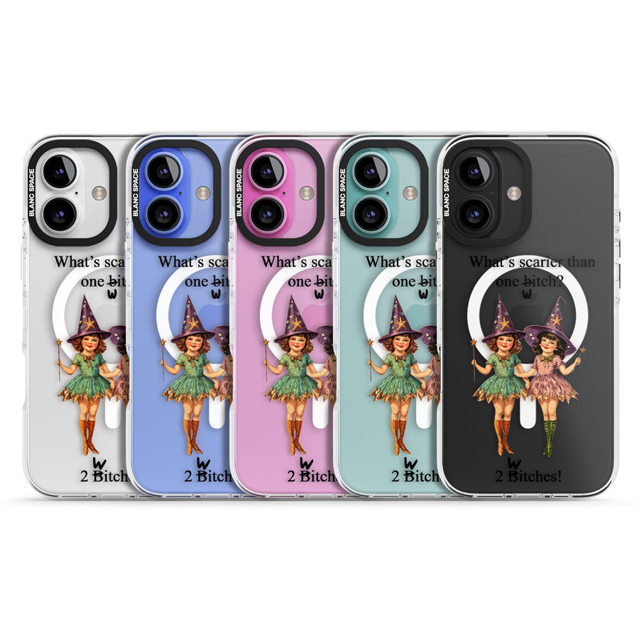 Two Witches Impact Magsafe Phone Case for iPhone 16, iPhone 16 Plus