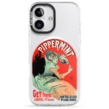 iPhone 16 Pro Max Pippermint Poster Black Impact Phone Case