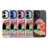 iPhone 16 Pro Max Pippermint Poster Black Impact Phone Case