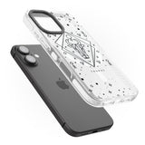 iPhone 16 Pro Max Taurus Emblem - Transparent Design Black Impact Phone Case