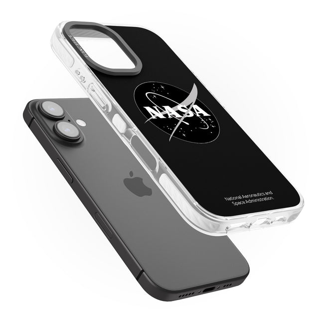 iPhone 16 Pro Max Dark NASA Meatball Black Impact Phone Case