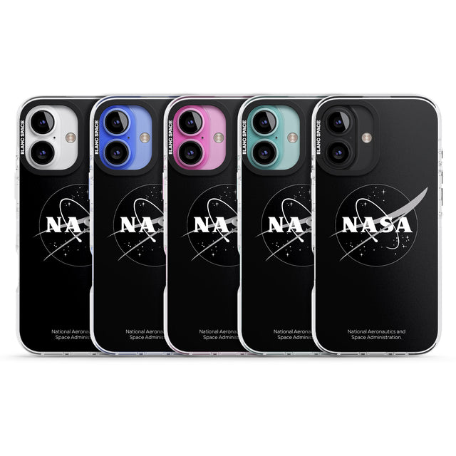 iPhone 16 Pro Max Dark NASA Meatball Black Impact Phone Case