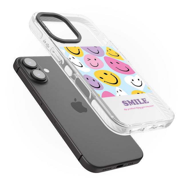 iPhone 16 Pro Max A Smile Black Impact Phone Case