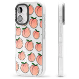 iPhone 16 Pro Max Life's a Peach Black Impact Phone Case