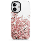 iPhone 16 Pro Max Cherry Blossoms - Real Floral Photographs Black Impact Phone Case