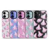 Pink Ghosts Impact Phone Case for iPhone 16, iPhone 16 Plus