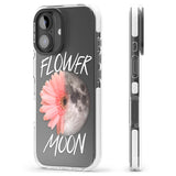 iPhone 16 Flower Moon Clear Impact Phone Case