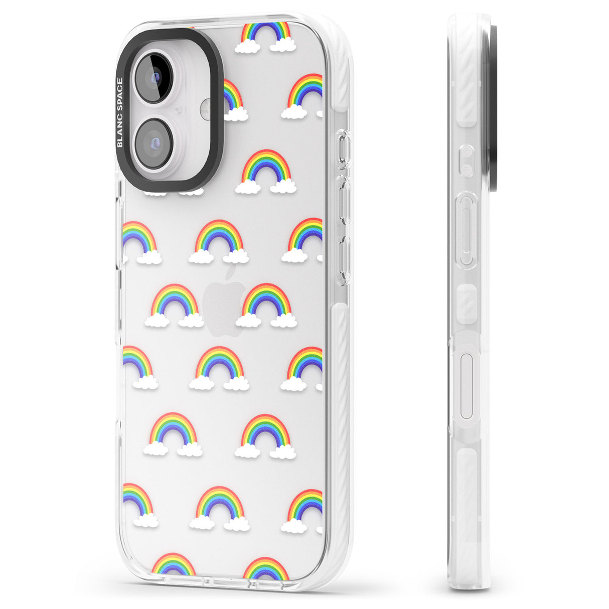 iPhone 16 Pro Max Rainbow of possibilities Black Impact Phone Case