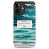 iPhone 16 Pro Max "Don't Change" iPhone Reminder Black Impact Phone Case