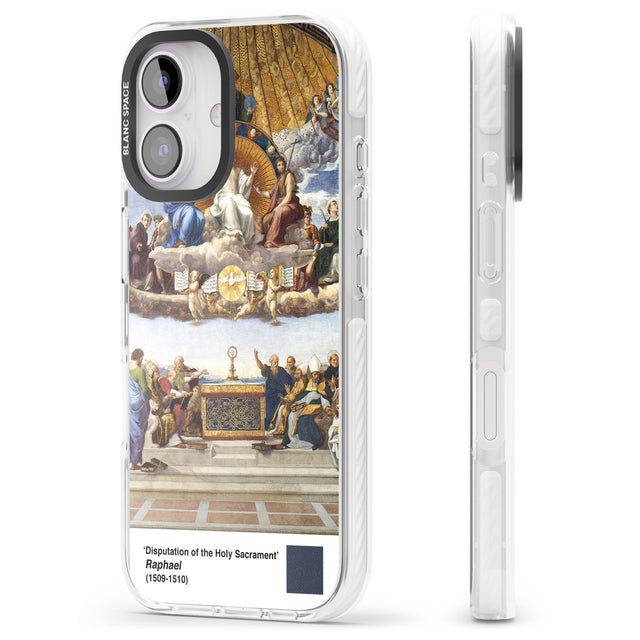 iPhone 16 Pro Max Disputation of the Holy Sacrament Black Impact Phone Case