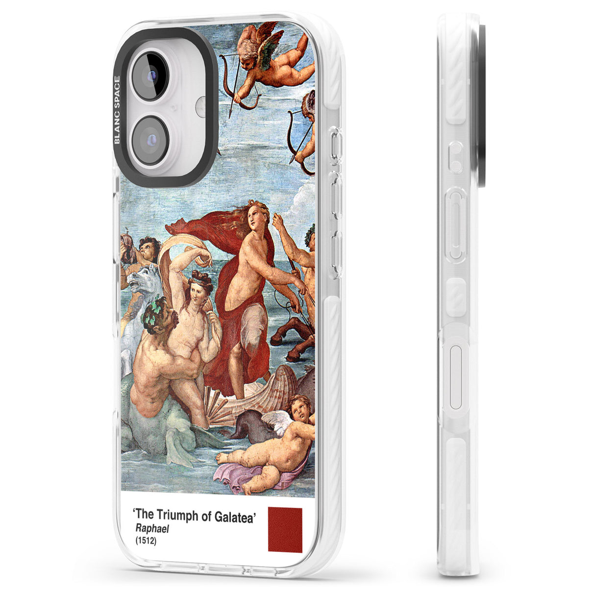 iPhone 16 Pro Max The Triumph of Galatea Black Impact Phone Case