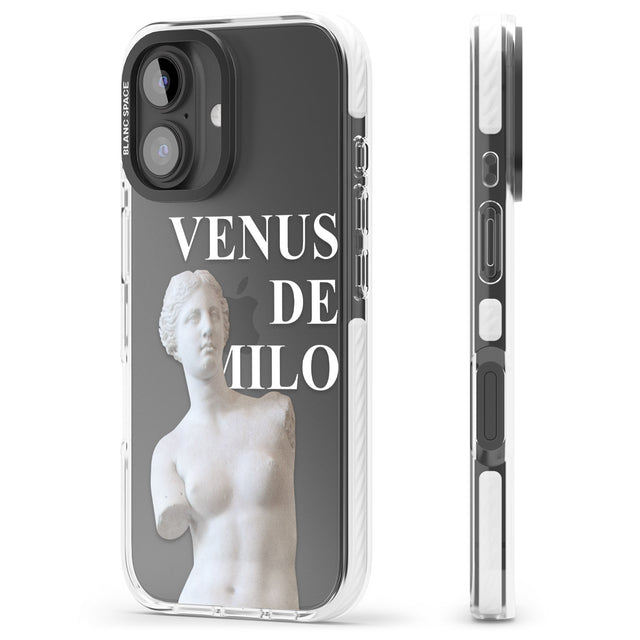 iPhone 16 Pro Max Venus De Milo Cutout Black Impact Phone Case