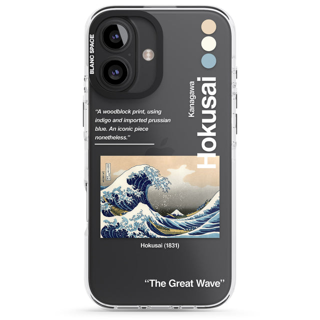 iPhone 16 Pro Max The Great Wave Black Impact Phone Case