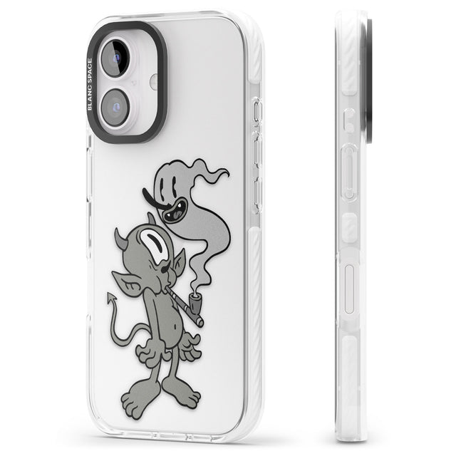 iPhone 16 Pro Max Pipe Goblin Black Impact Phone Case