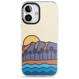 iPhone 16 Pro Max South Sunset Black Impact Phone Case