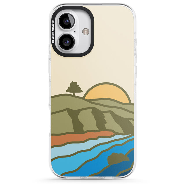 iPhone 16 Pro Max North Sunset Black Impact Phone Case