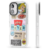 iPhone 16 Pro Max Nifty Fifties Swing Black Impact Phone Case