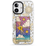 iPhone 16 Pro Max Celestial Zodiac - Sagittarius Black Impact Phone Case + Magsafe