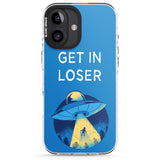 iPhone 16 Pro Max Get in Loser UFO Black Impact Phone Case