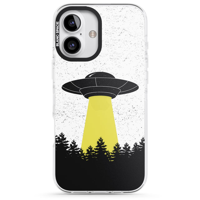 iPhone 16 Pro Max Alien Abduction Black Impact Phone Case