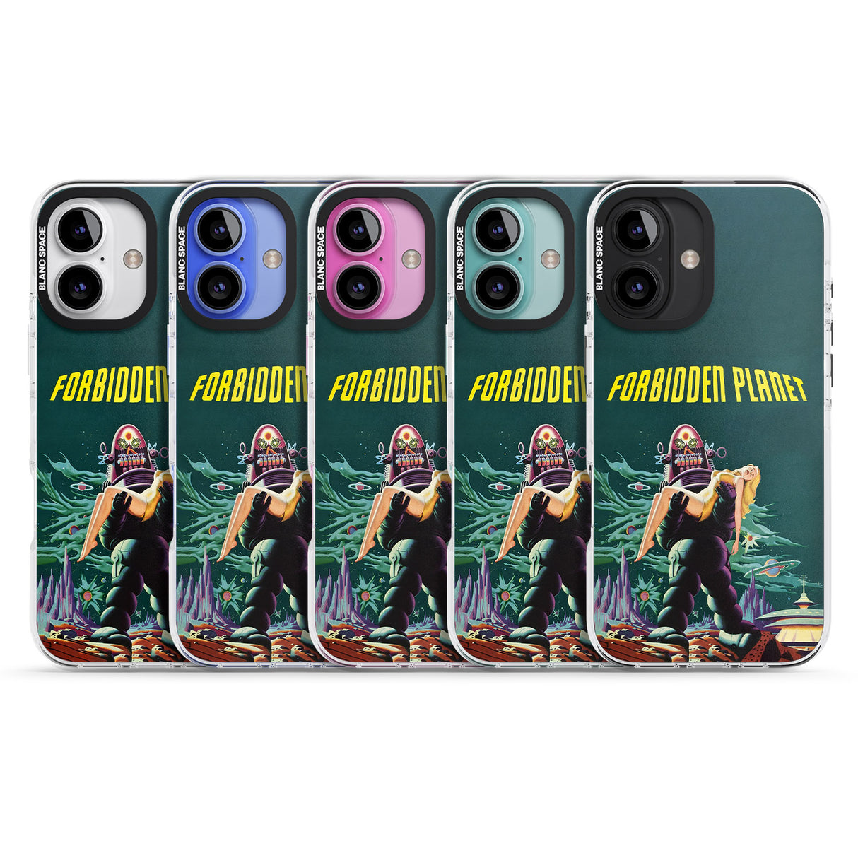 iPhone 16 Pro Max Forbidden Planet Poster Black Impact Phone Case