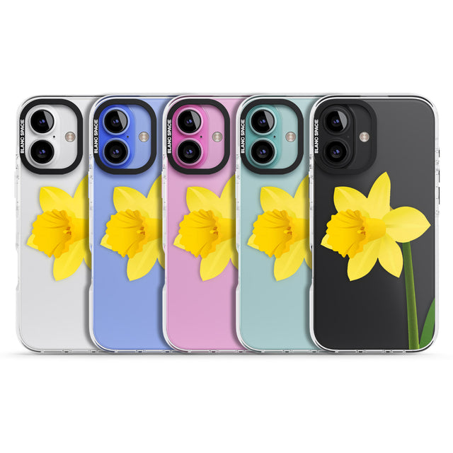 iPhone 16 Pro Max Daffodil Black Impact Phone Case