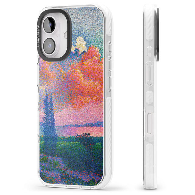 iPhone 16 Pro Max Spring's Garden Black Impact Phone Case