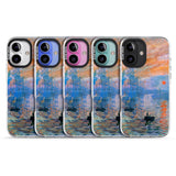 iPhone 16 Pro Max Sunset Harbor Black Impact Phone Case