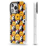 iPhone 16 Pro Max Yin Yang & Faces Black Impact Phone Case