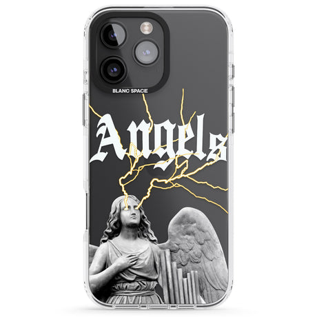 iPhone 16 Pro Max ANGELS Black Impact Phone Case