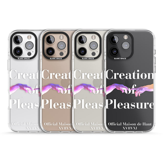 iPhone 16 Pro Max Creation of Pleasure Black Impact Phone Case